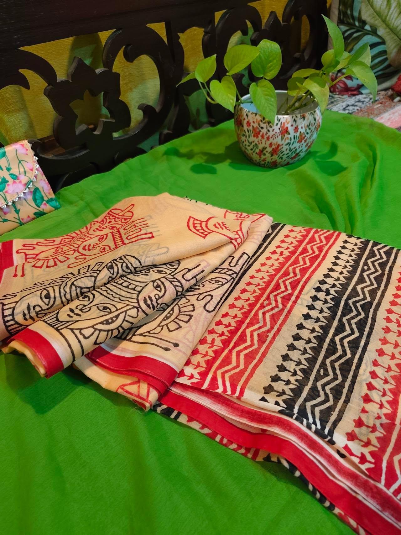 Printed Mul cotton